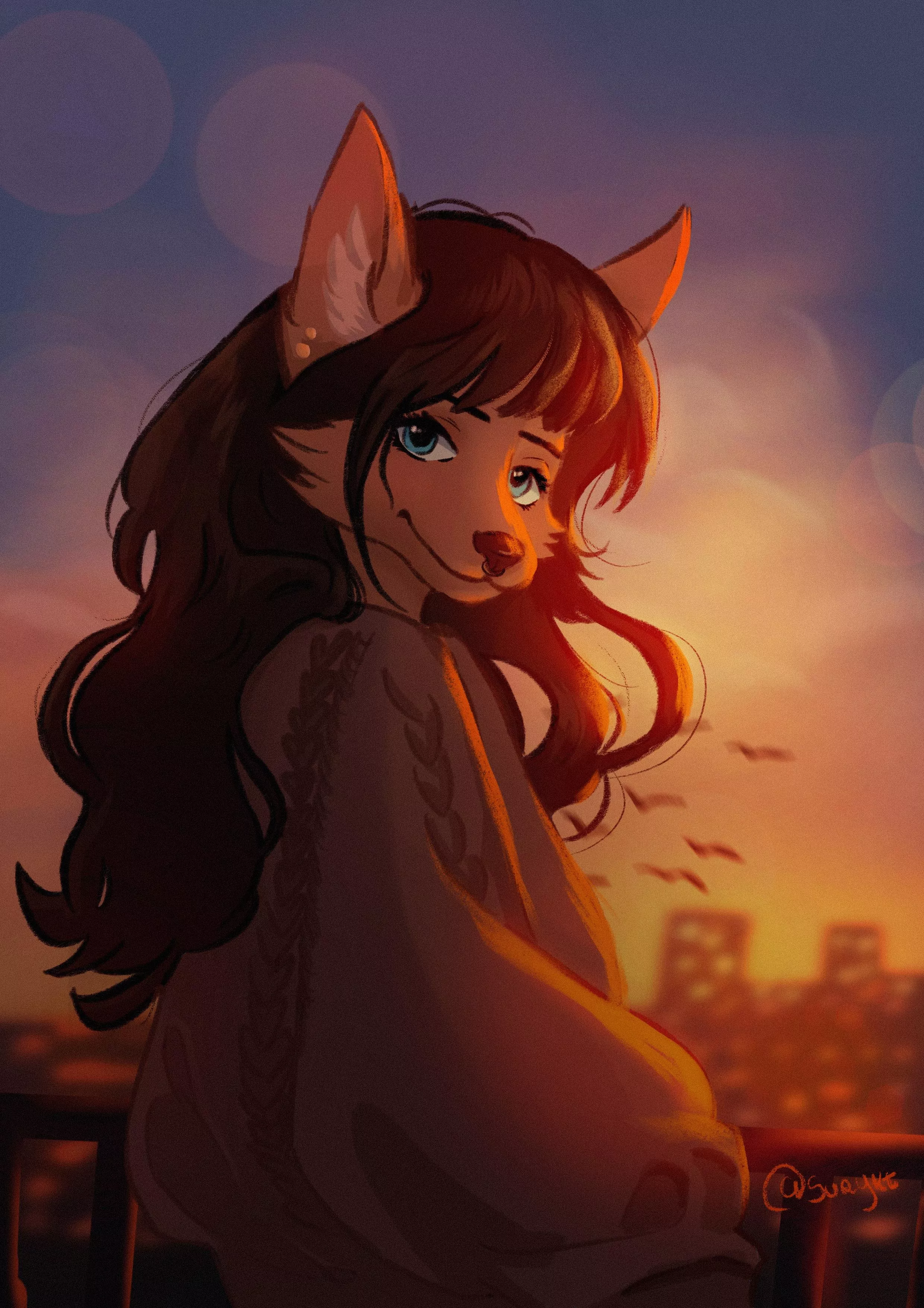 sunshine vibes (art by surykt)