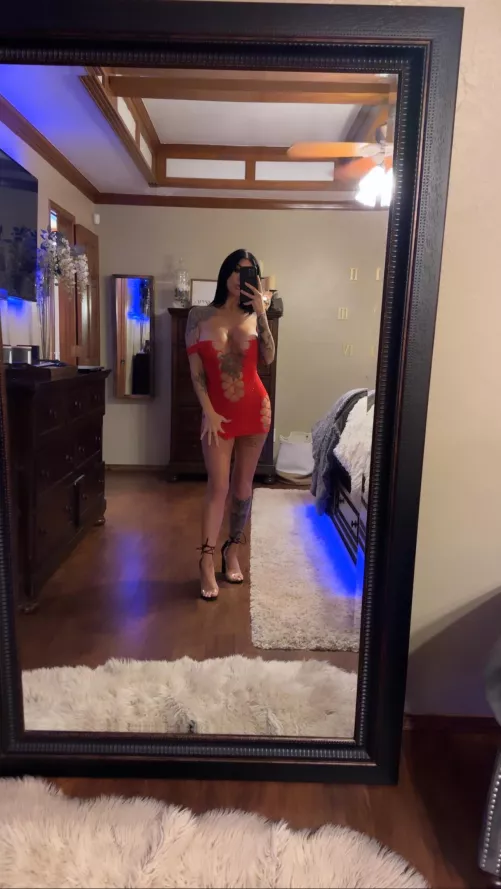 Tell me honestly… How long would it take for me to model this dress for you before you were rock hard?