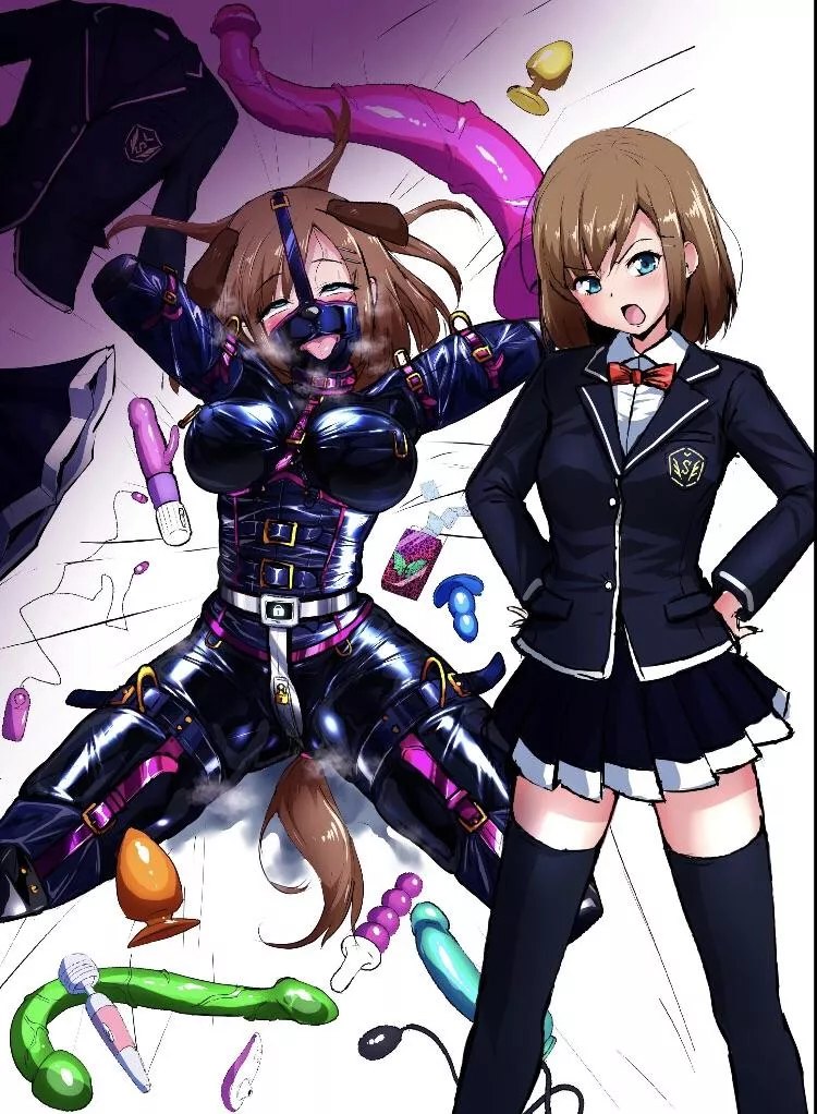 The new Girl is mad since you didn’t do the homework so you show her what happens to people who pick a fight with you…