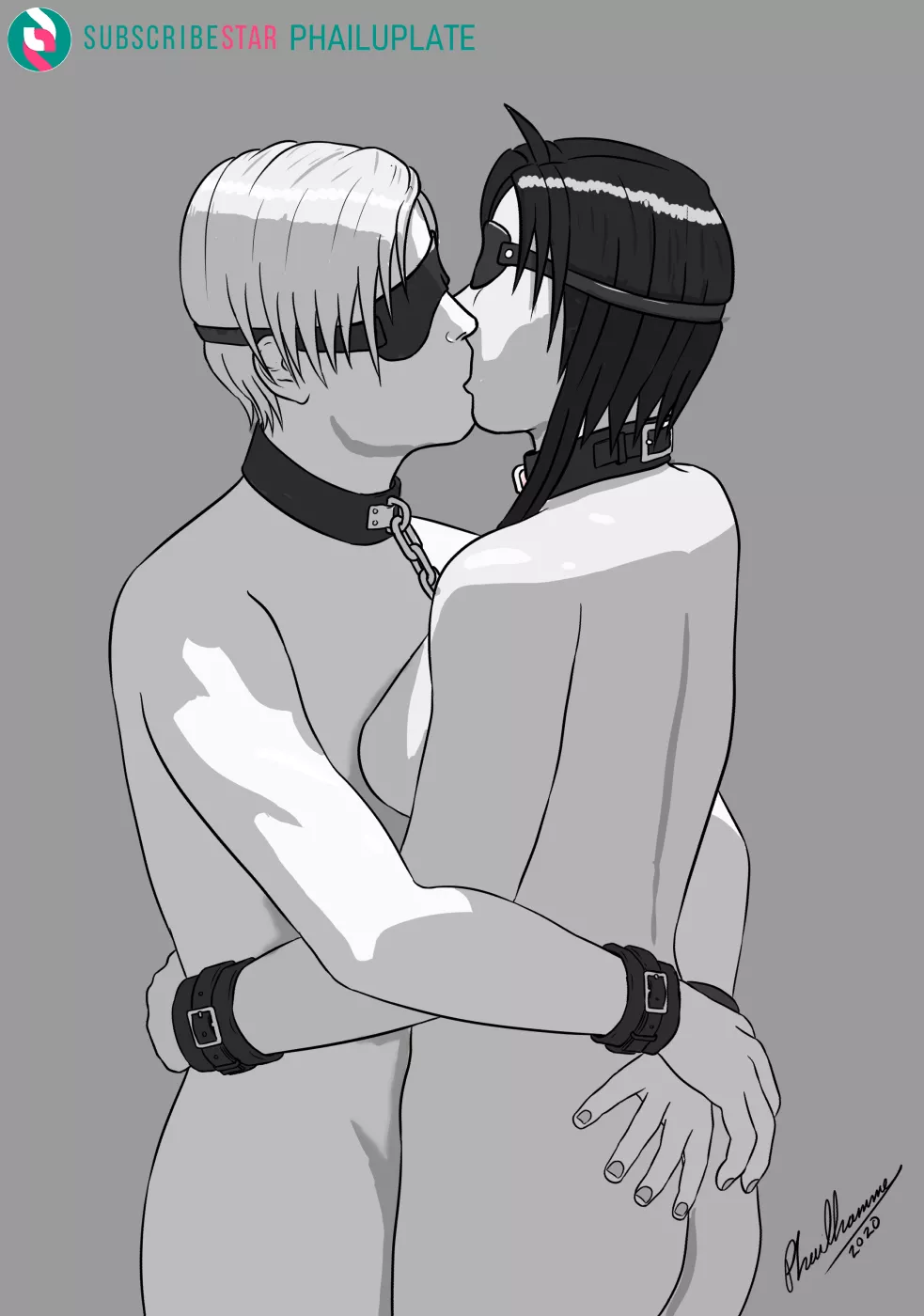 These two people hate each other inside the workplace but are forced to make themselves in front of their coworkers due to failing to pay their debts to the company