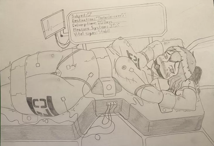 They are really putting anything on the cargo ships now... (art by me)