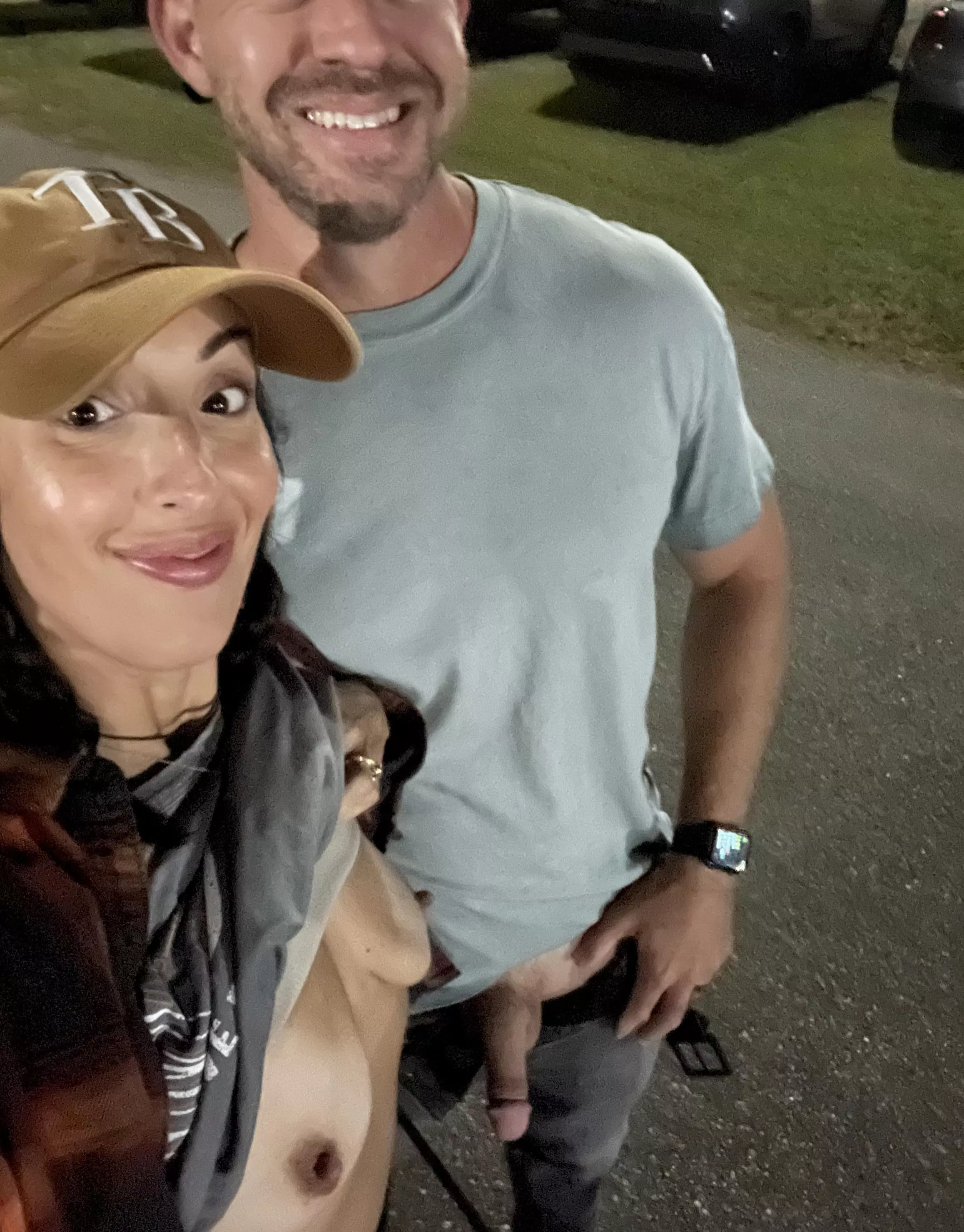 Tits and dick on display (mf)