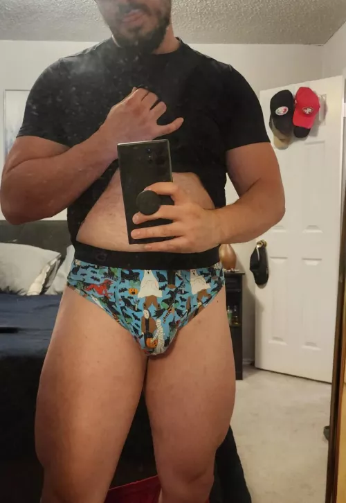 Too late to show off the spooky season underwear?