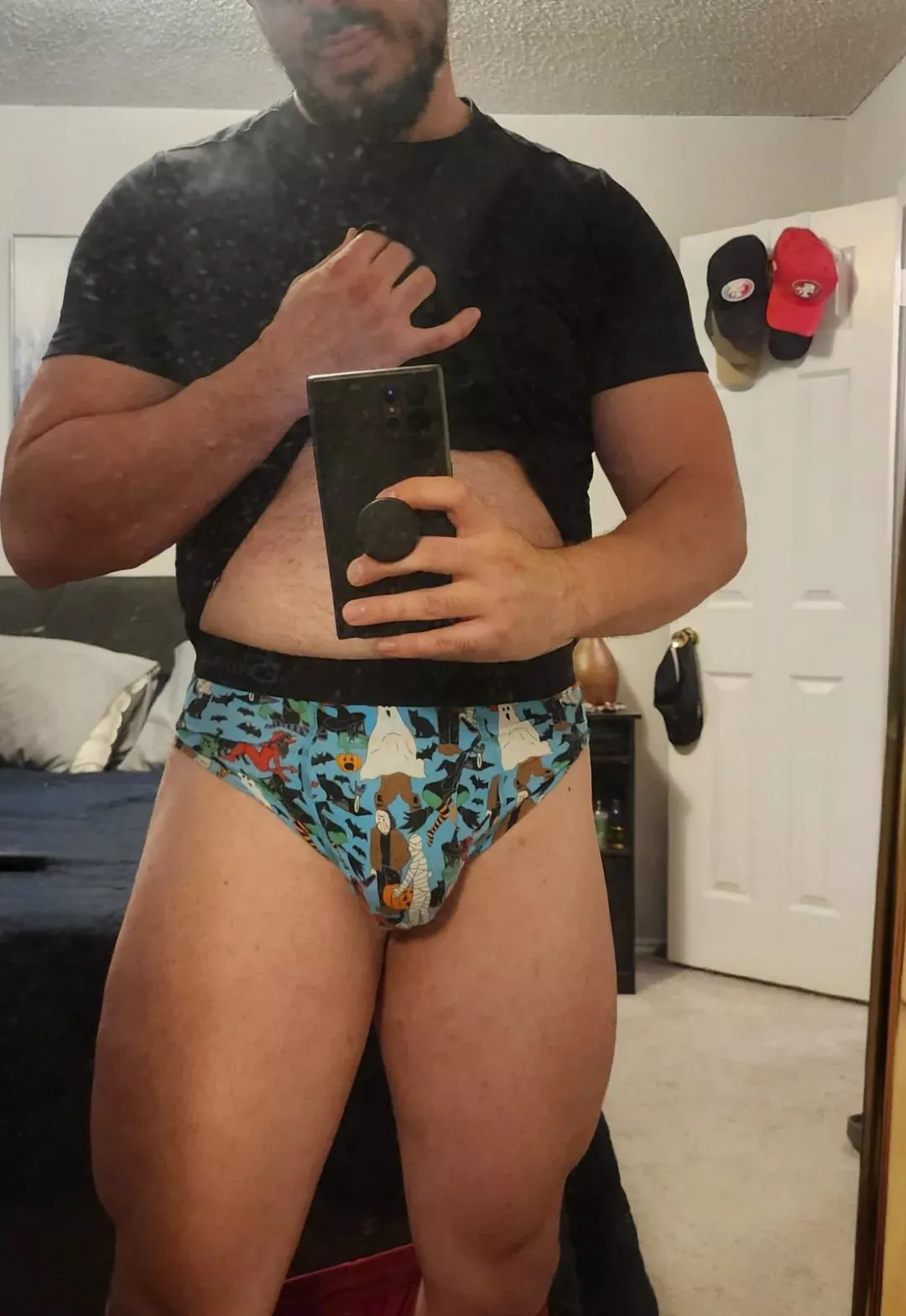 Too late to show off the spooky season underwear?