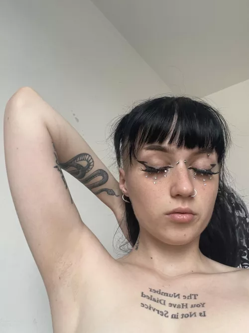 What would you do to my armpit after I come home from my workout?