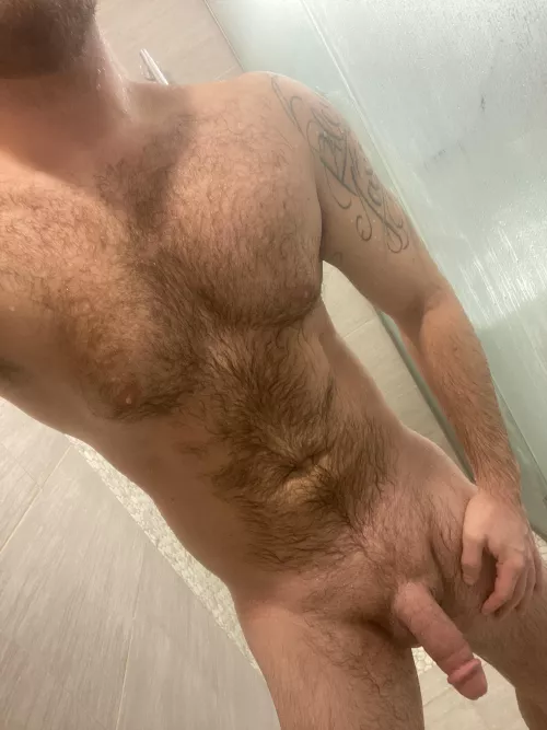 A little wet and hairy