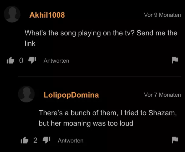 Can‘t she do it quieter?