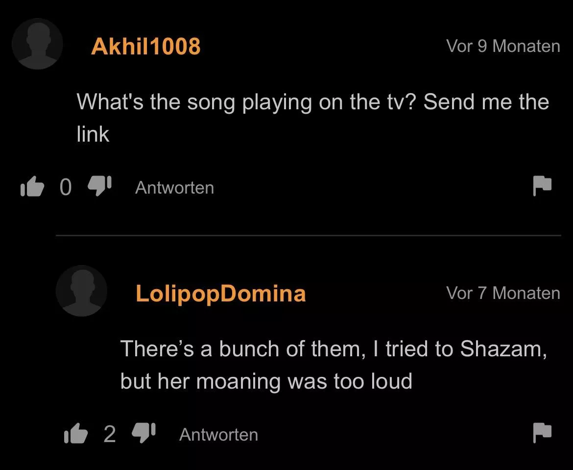 Can‘t she do it quieter?