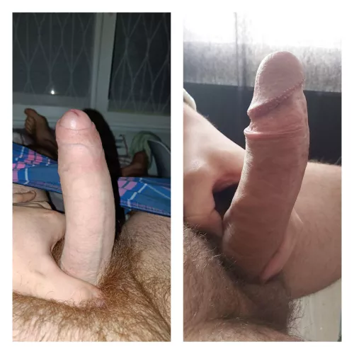 Cock rate mine (right) and left