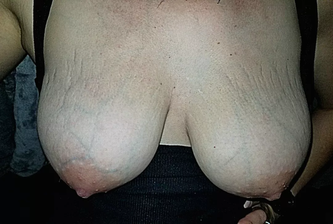 Enjoy the view of my tits perverts