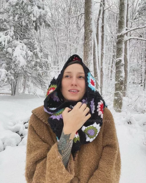 i am ready to welcome back winter here in VT