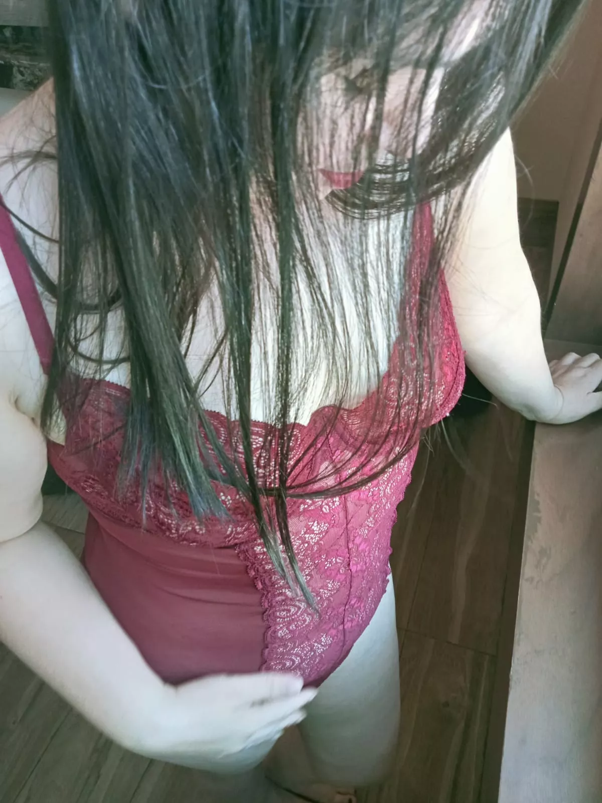 I'll never forget the look on your face when you saw me wearing this... [F]