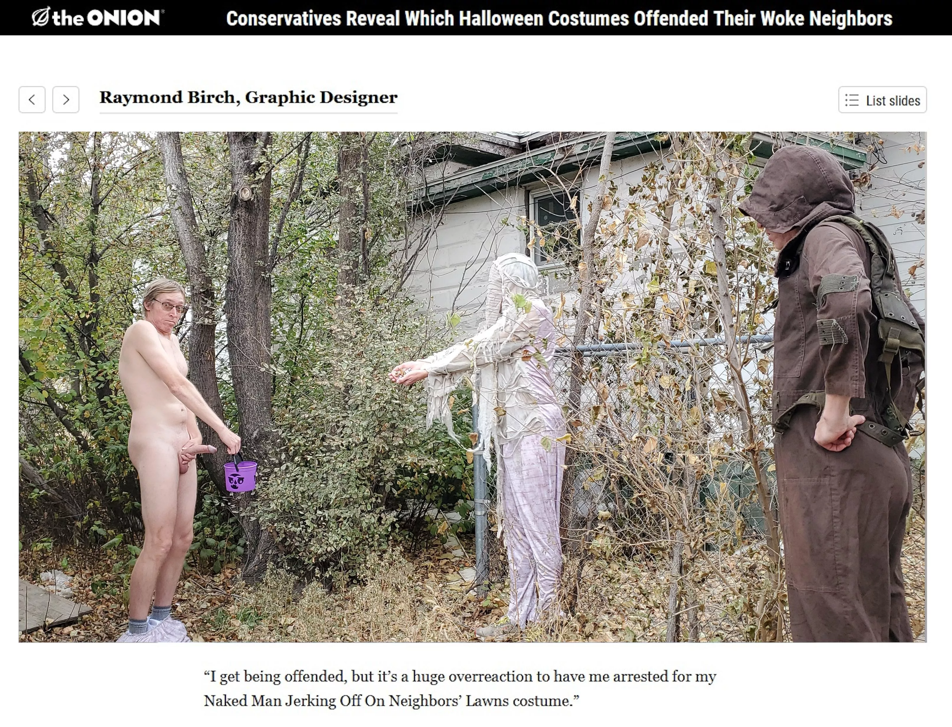 It was HUGE...overreaction!