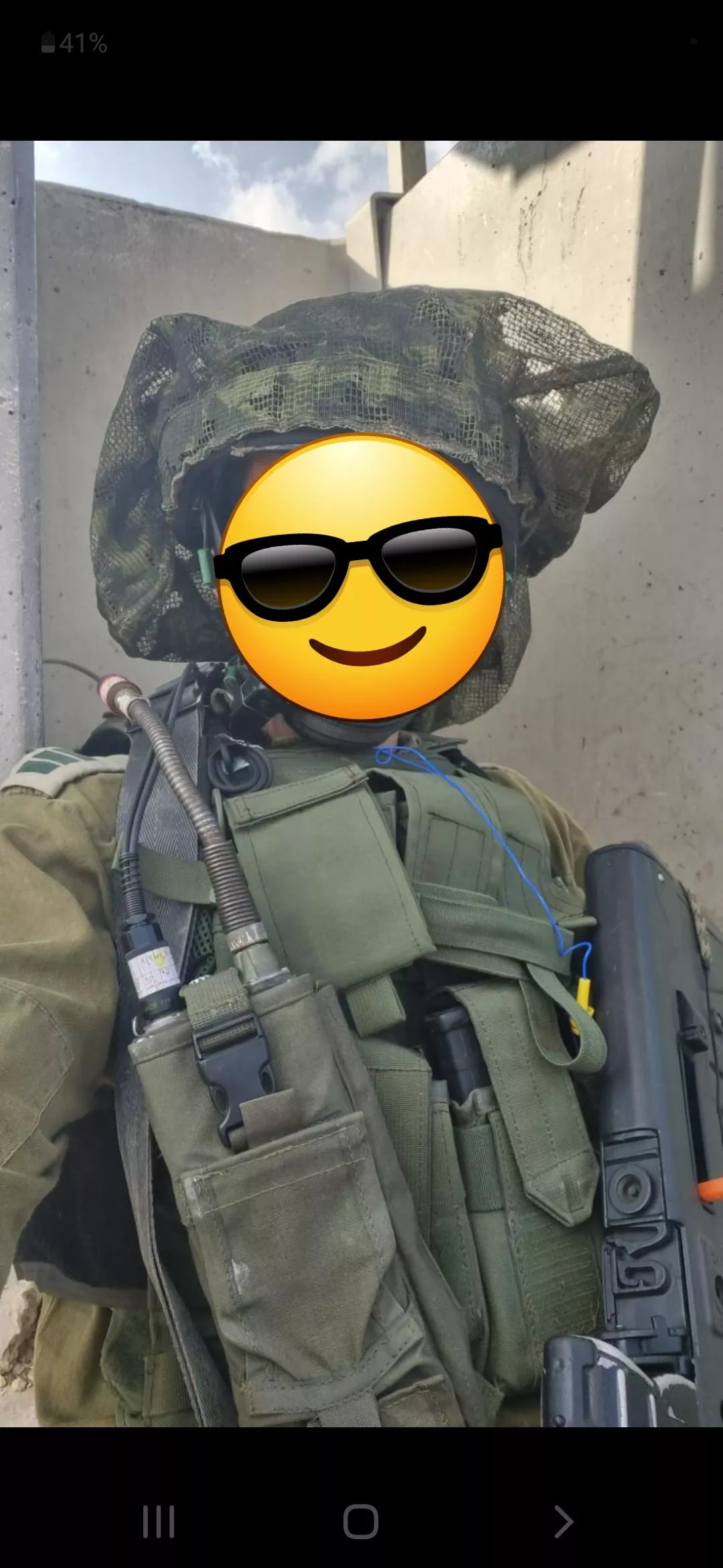 M4F Combat Soldier on base need your help