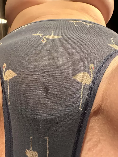 MILF brewing up a wet spot just above her panty gusset