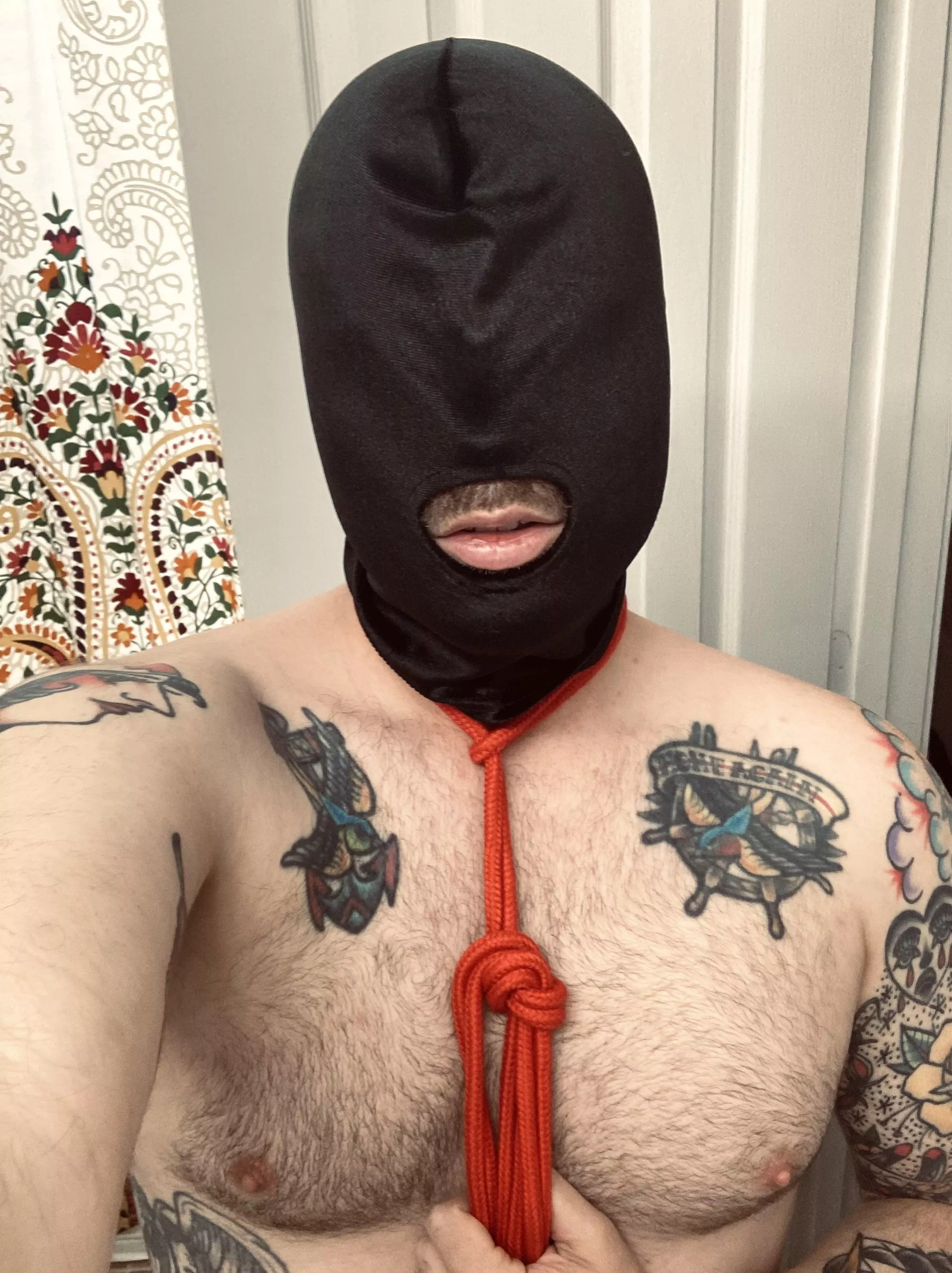 My first mask, do y’all like it?