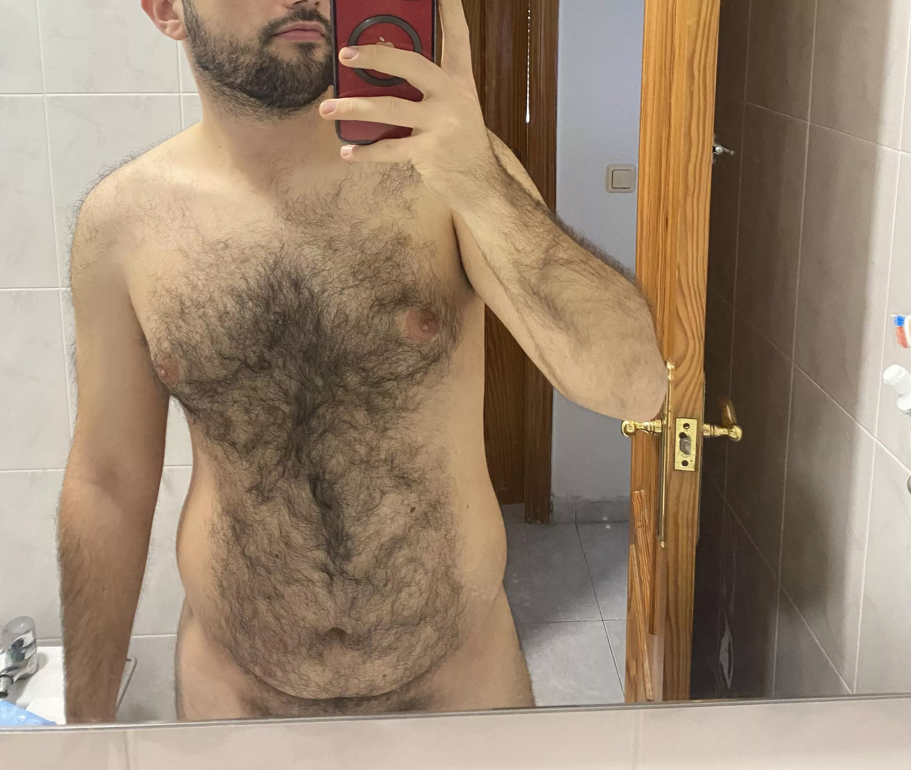 Really love how hairy I am at 24