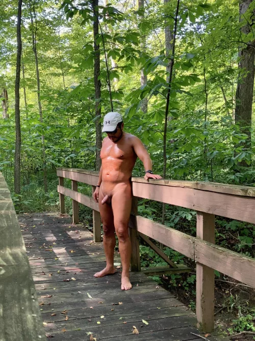 Rest stop during a hike