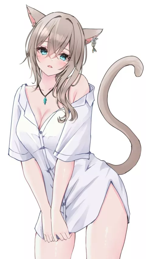Sexy neko waifu