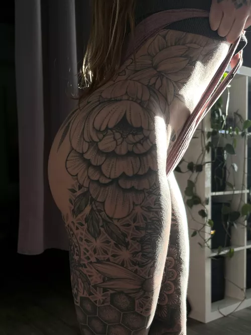 Wedgie, front and back