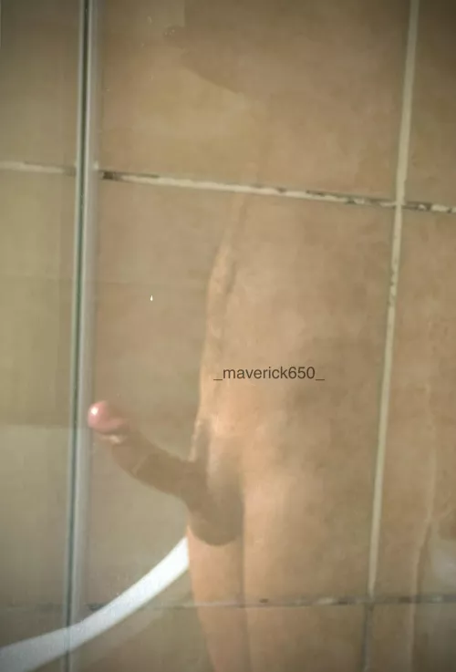 Your view on the bathroom glass if you get on your knees...