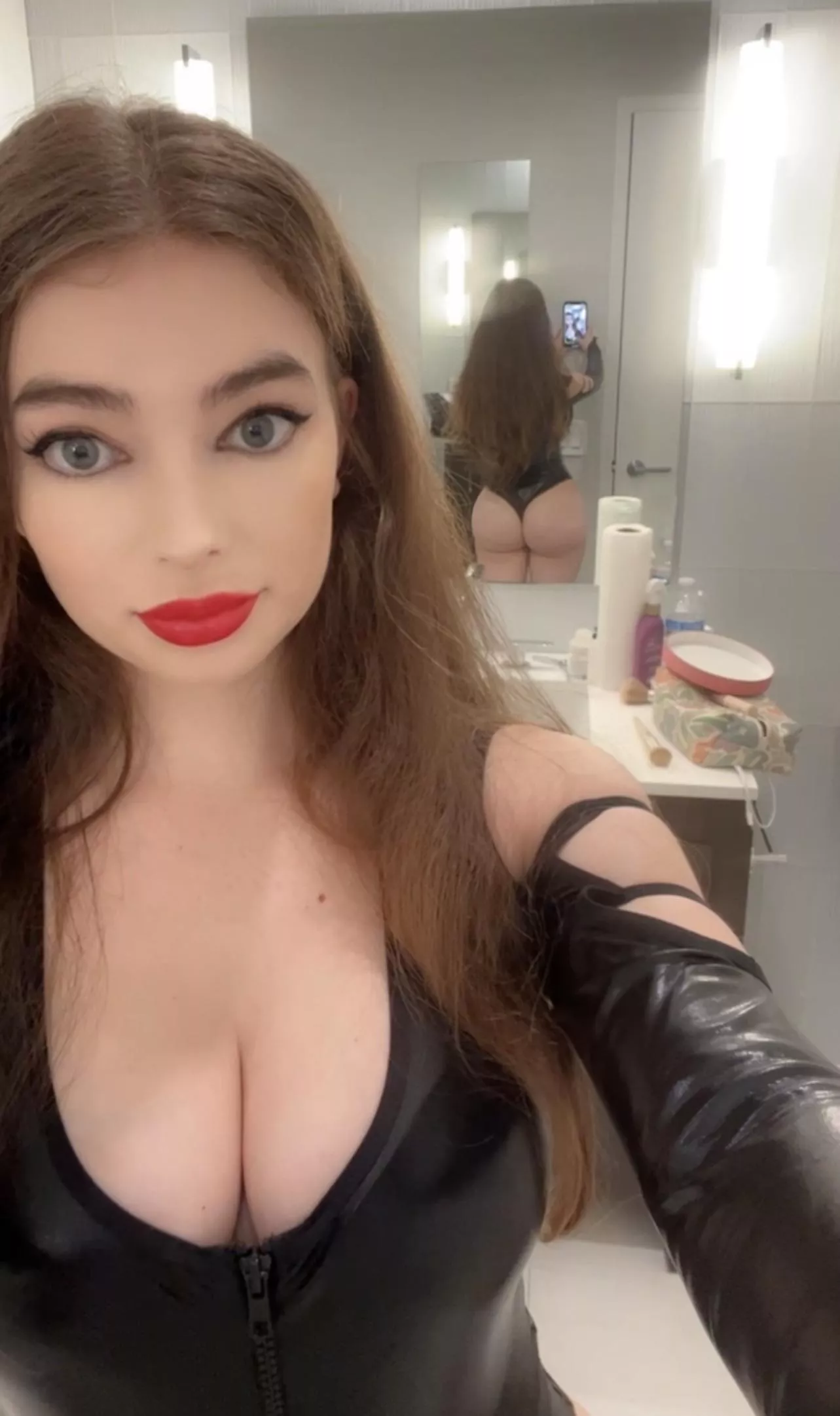 Big titties, big butt too!