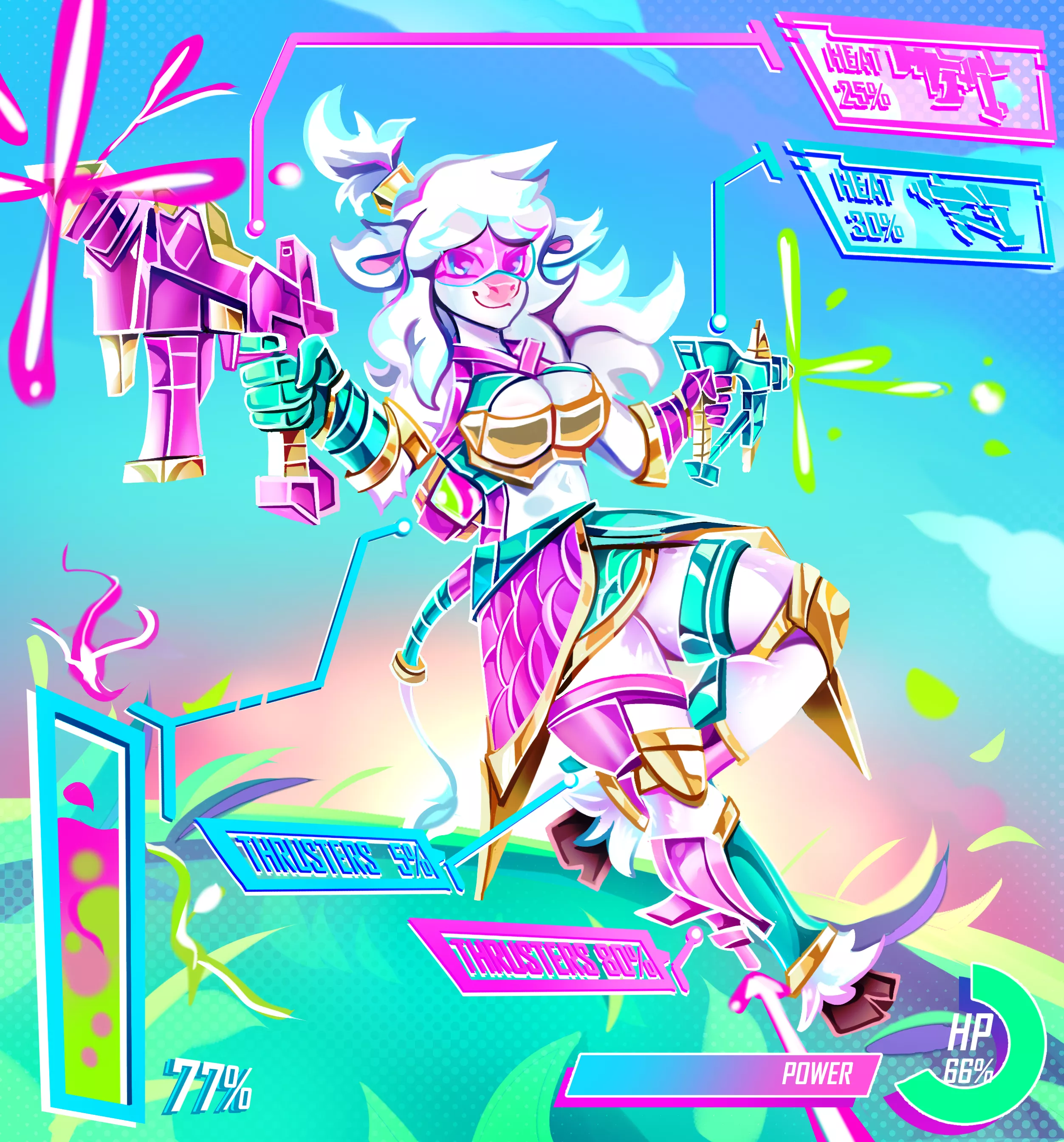 Commissioned illustration (Art by me!)