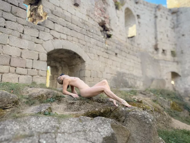 Day at the castle ruins