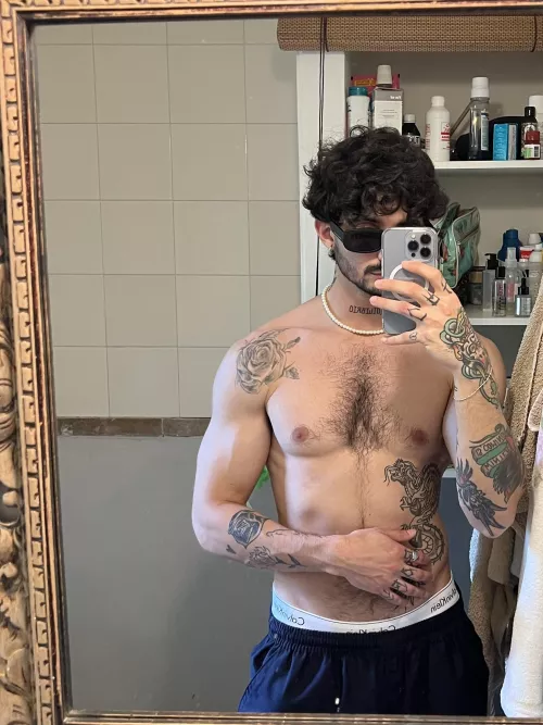 Do you like my chest patch?