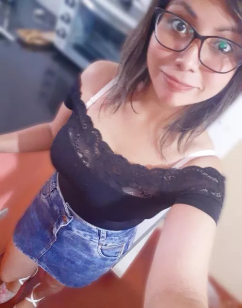 Do you want me to keep the glasses while kissing you?