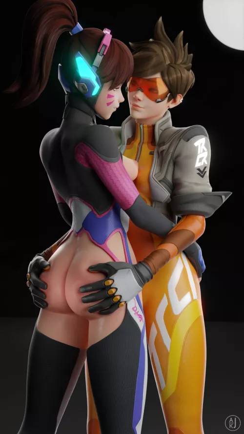 D.Va and Tracer (Ajkj)