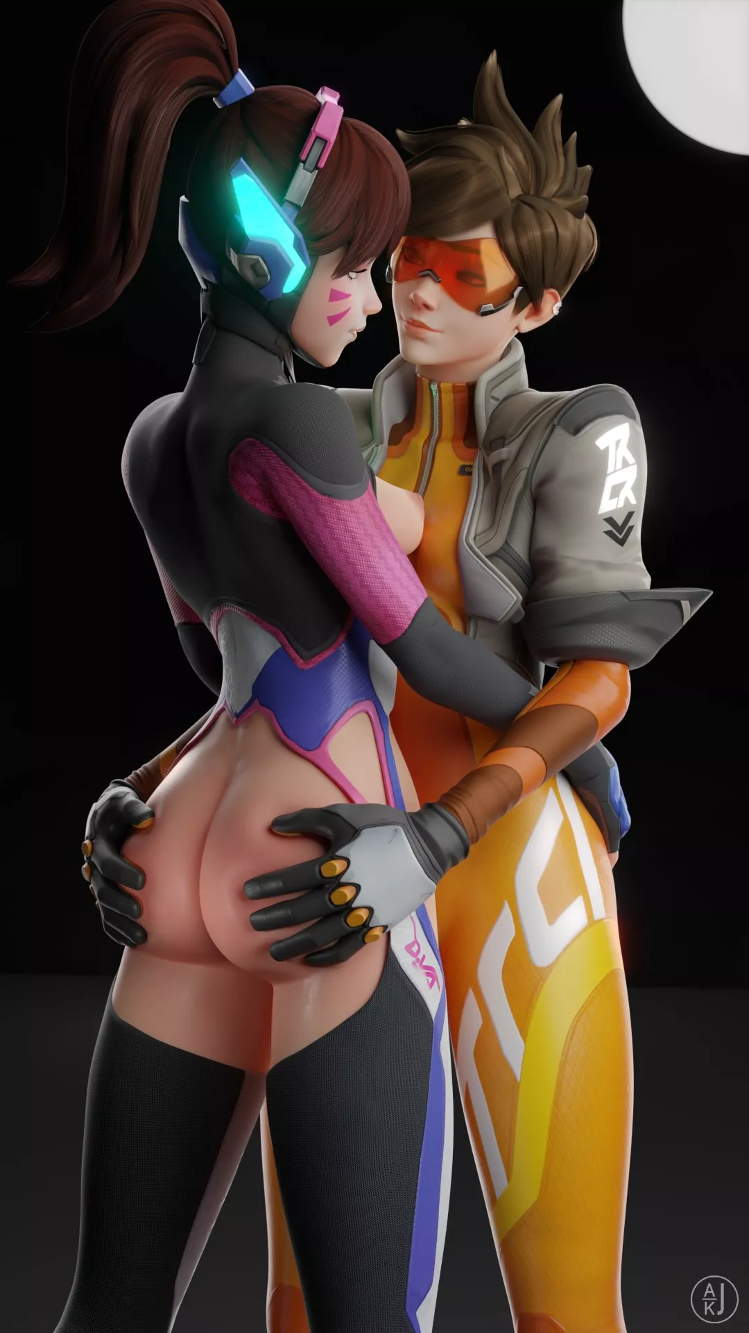 D.Va and Tracer (Ajkj)