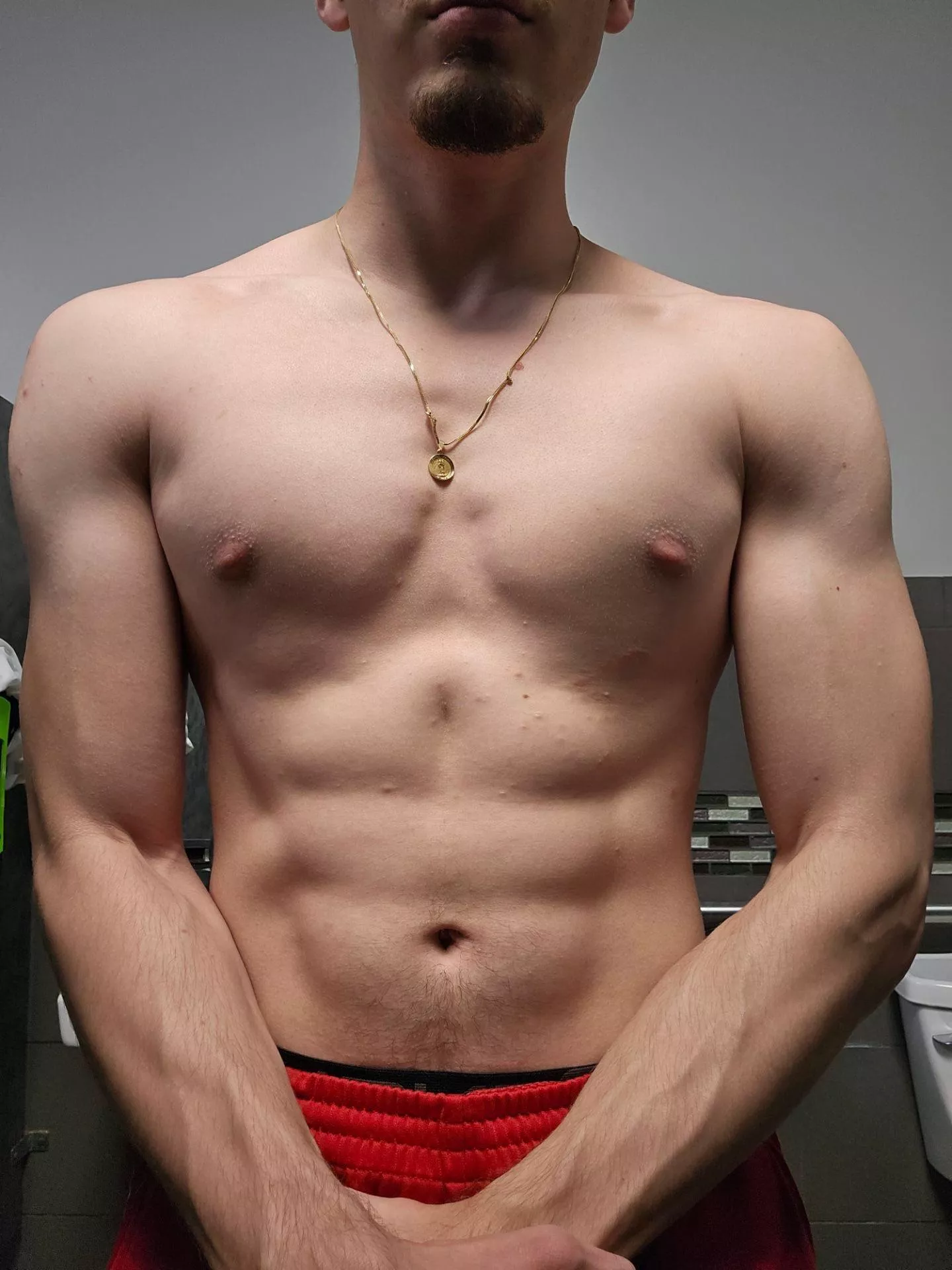 Feeling good. Post workout.