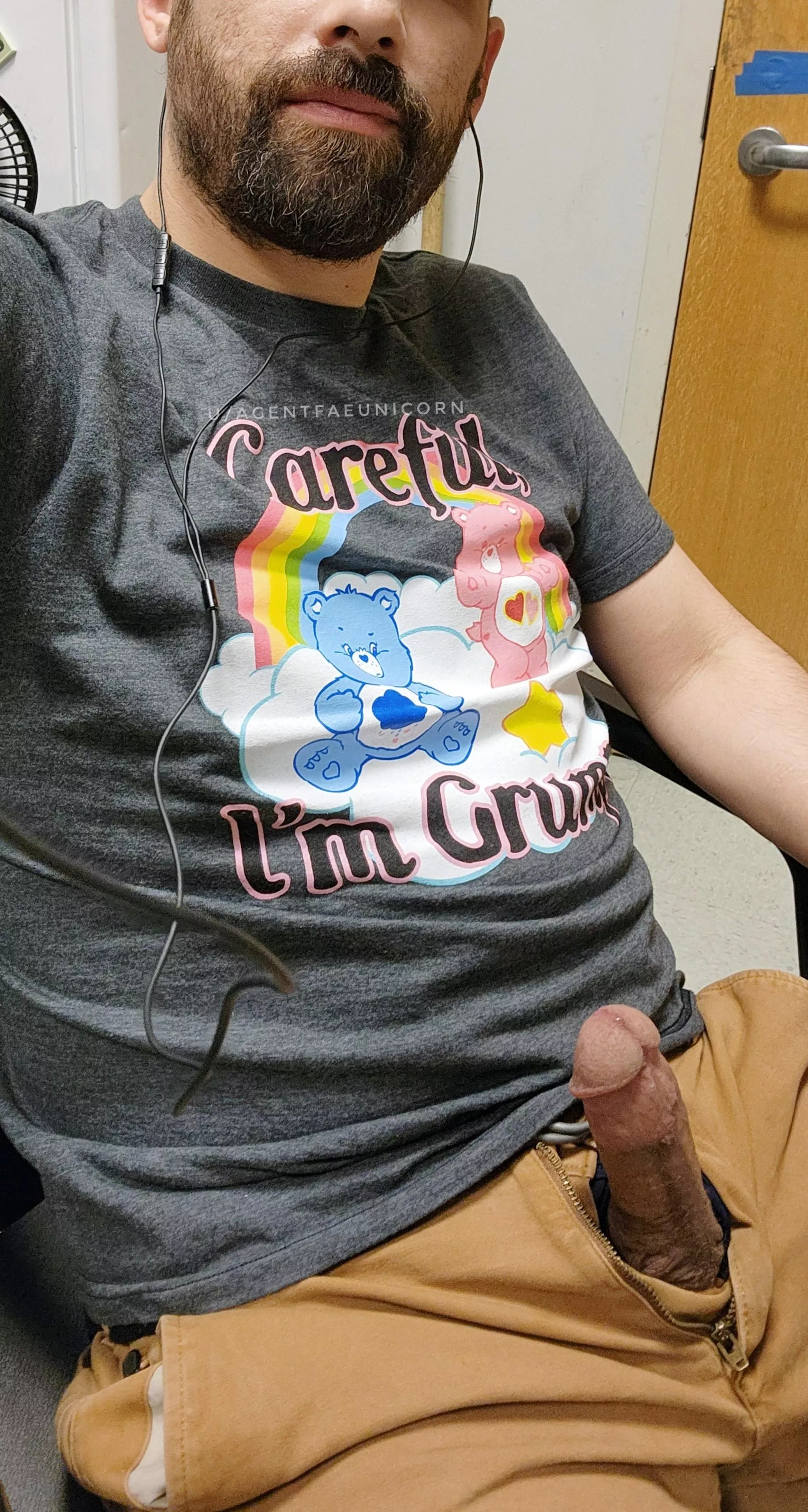 Grumpy bear don't care