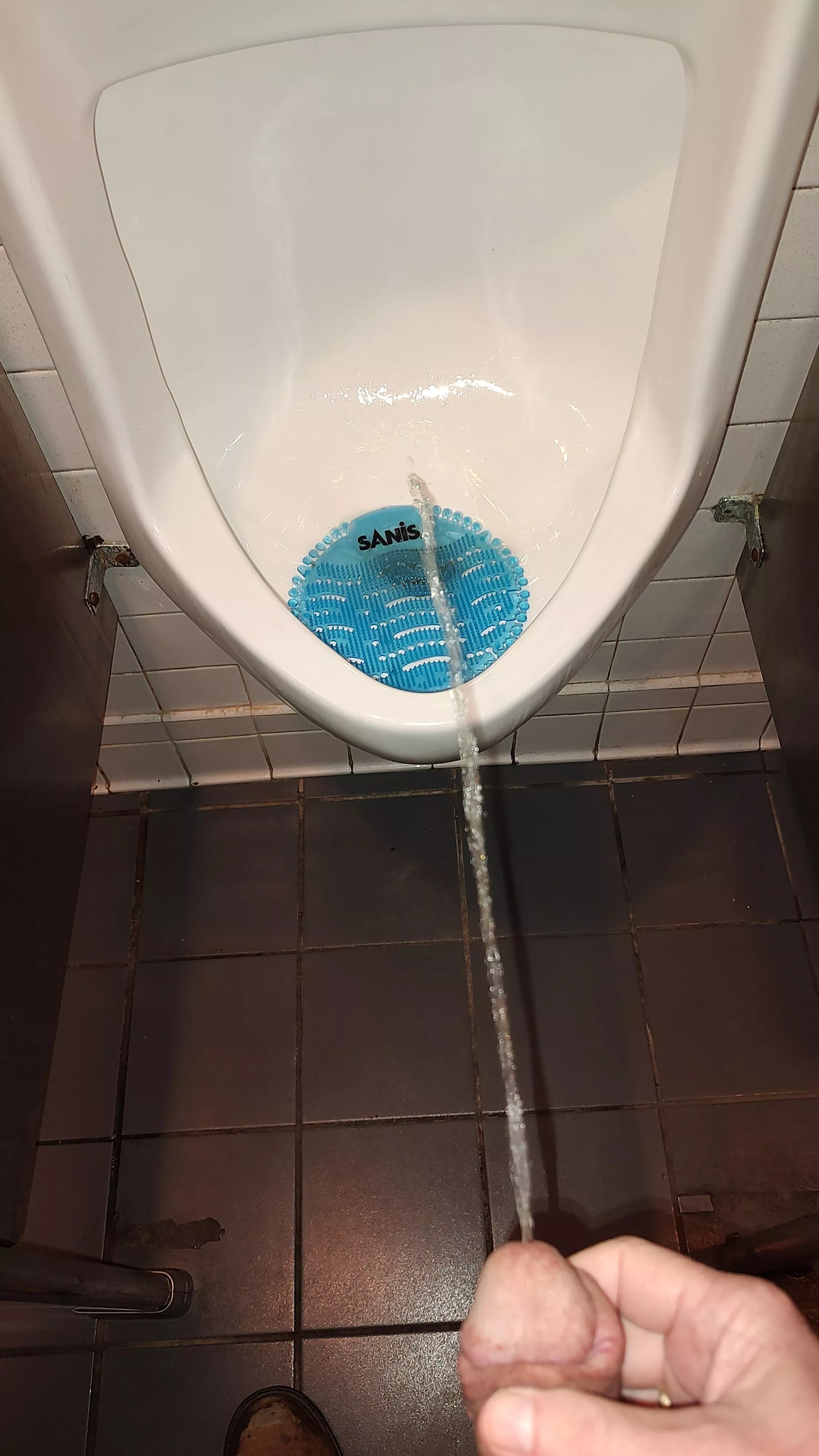 I always stand far enough away out of consideration for my fellow man