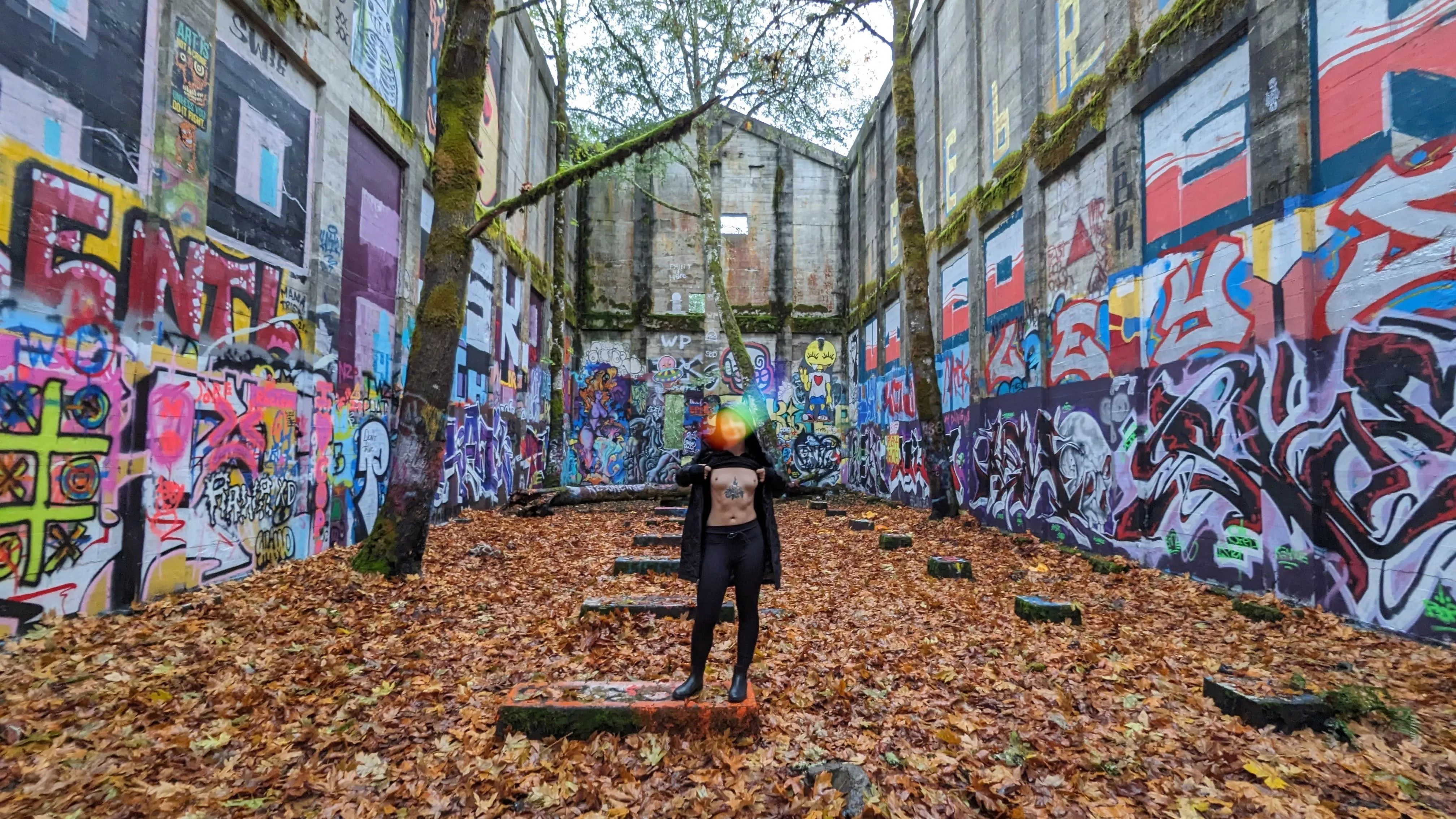 It’s so cold and wet out here, my nipples are so hard. Wanna see?