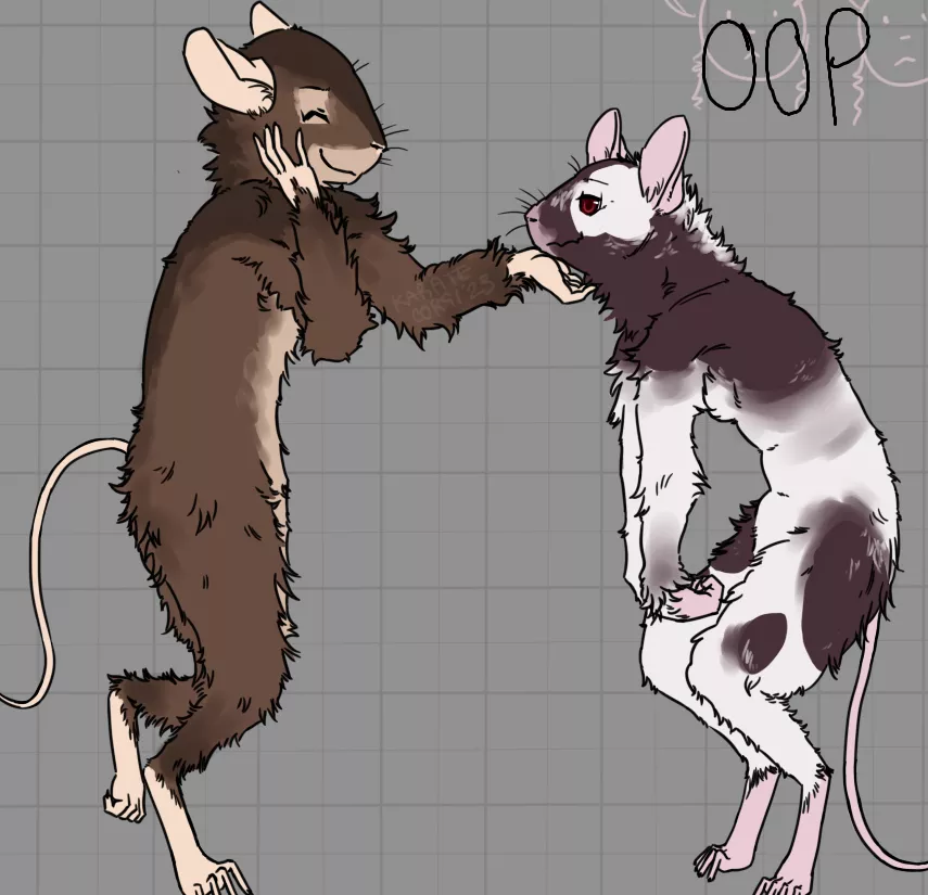 Mice are cute! (art is mine)