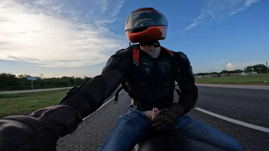 Multi-tasking on the motorcycle