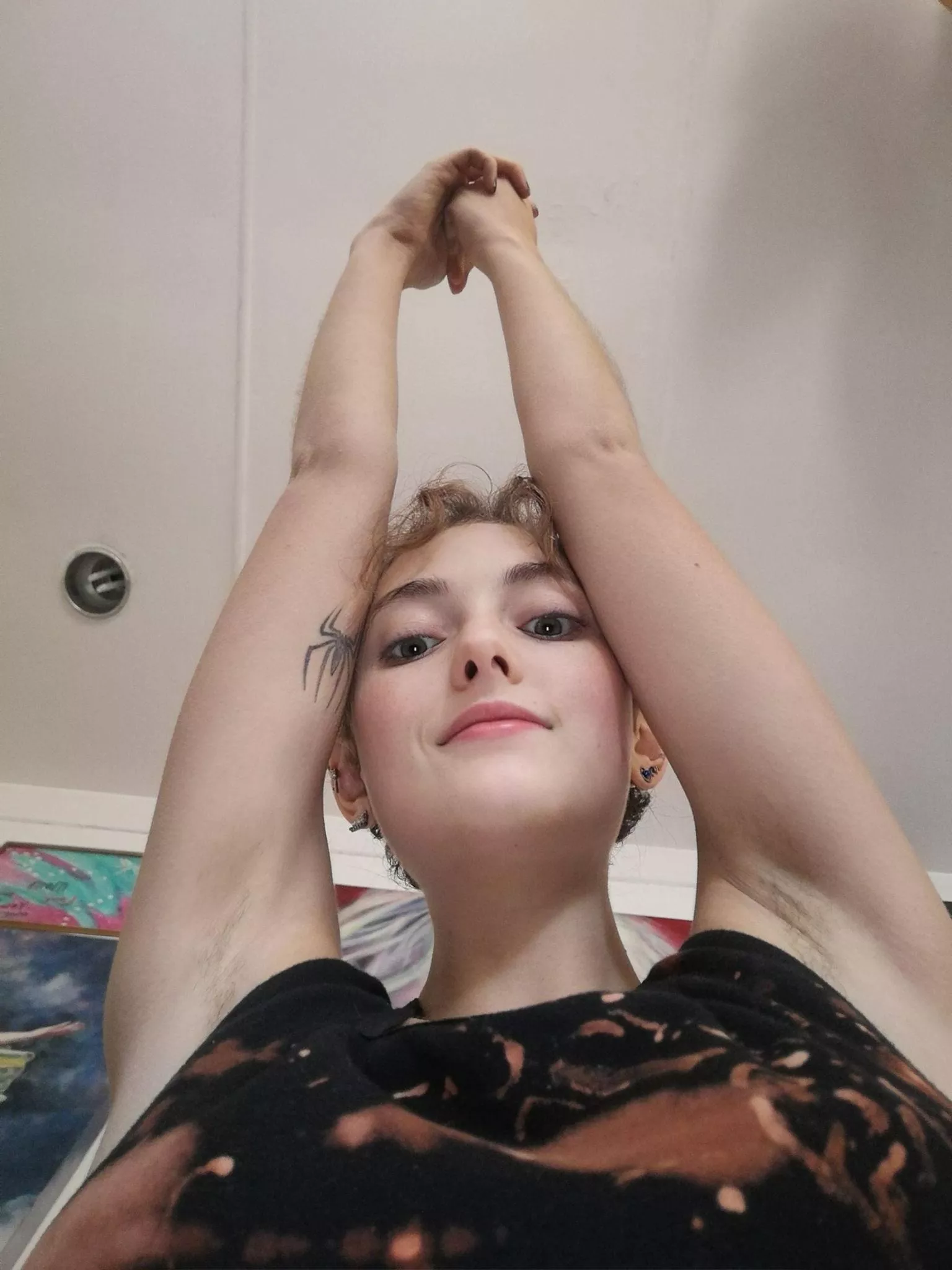 My cute armpit is my little secret weapon to drive people wild! F18