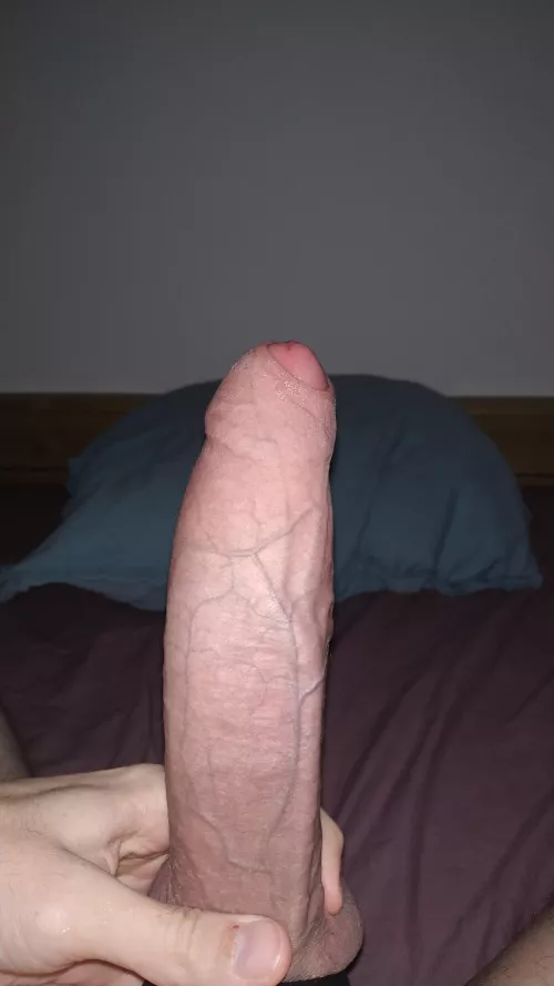 My veiny, hairless dick. I hope you'll like my first post here!
