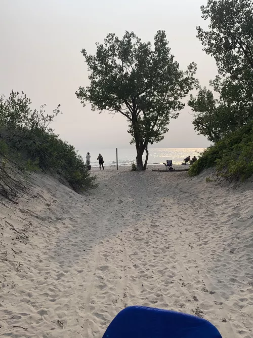 That sand path feeling…