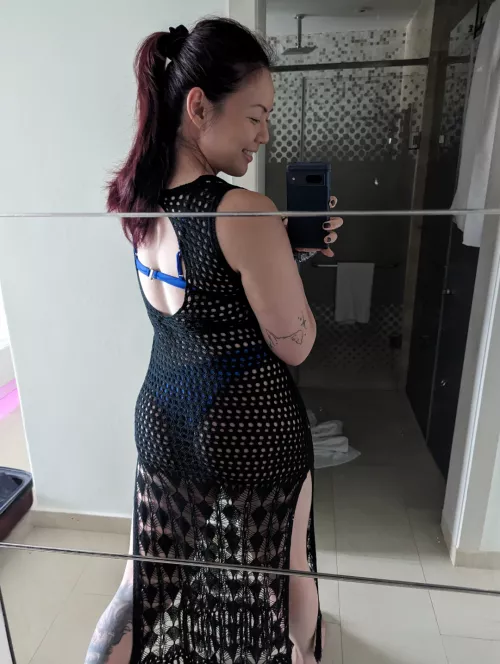 This cover up had me feeling cute. [f] 27