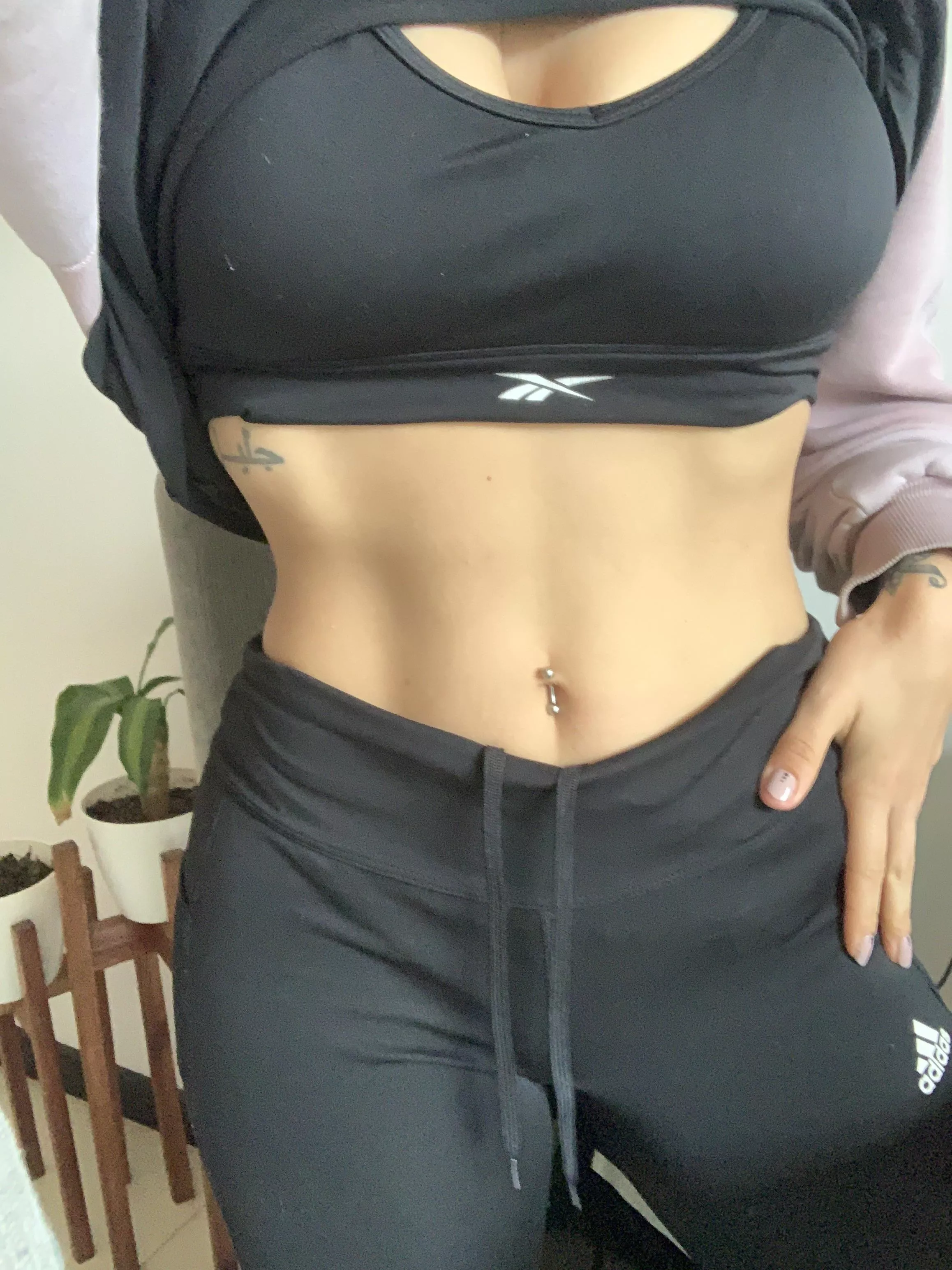 This yoga outfit is very comfortable!