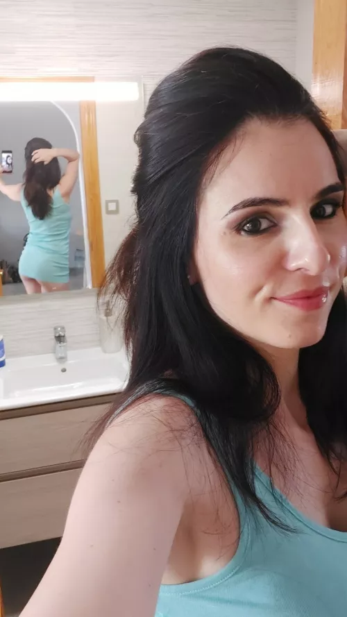 Upsie,tried to be nice,but that mirror shows my noughty side