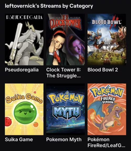 What does my recently streamed category say about me?