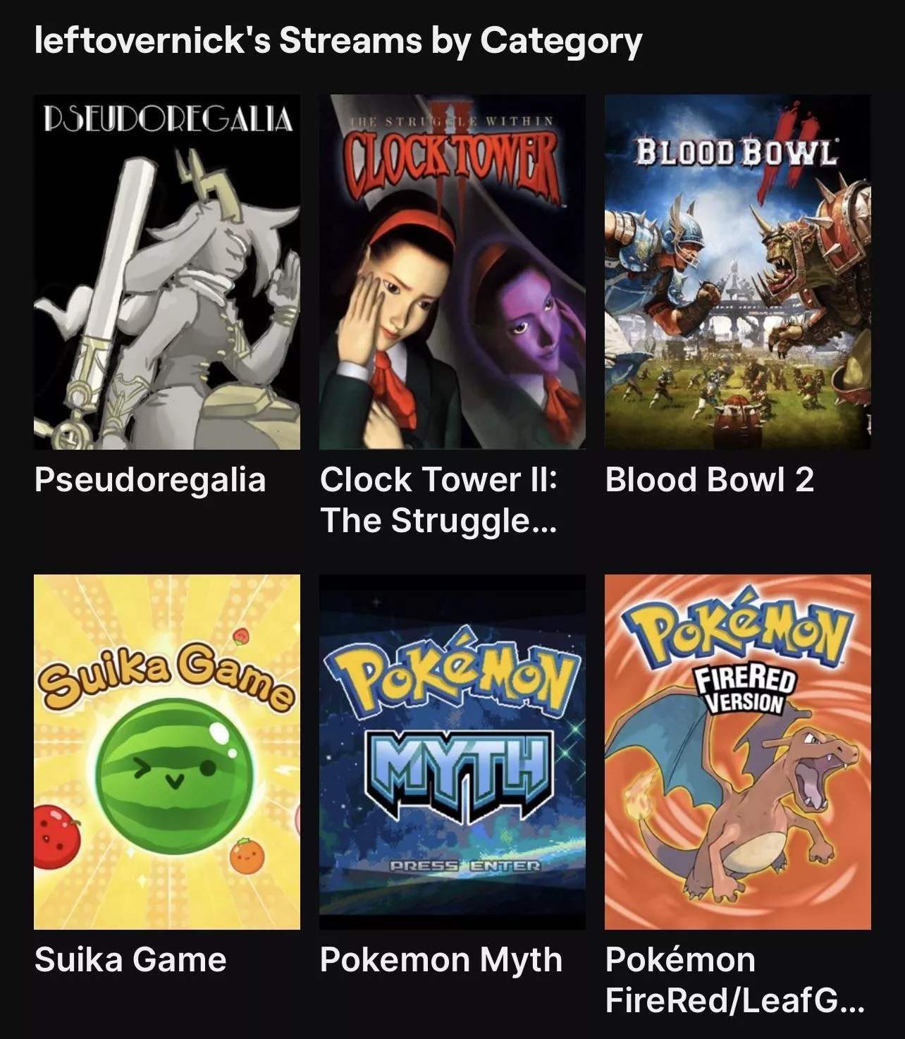 What does my recently streamed category say about me?