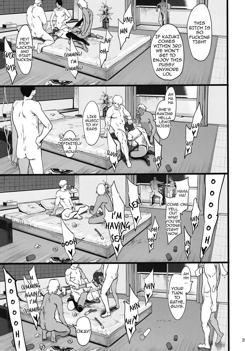 What is one doujin that you would do anything for it to get a hentai adaptation? Which scene would you be most excited to see get voice acted/ see in motion?