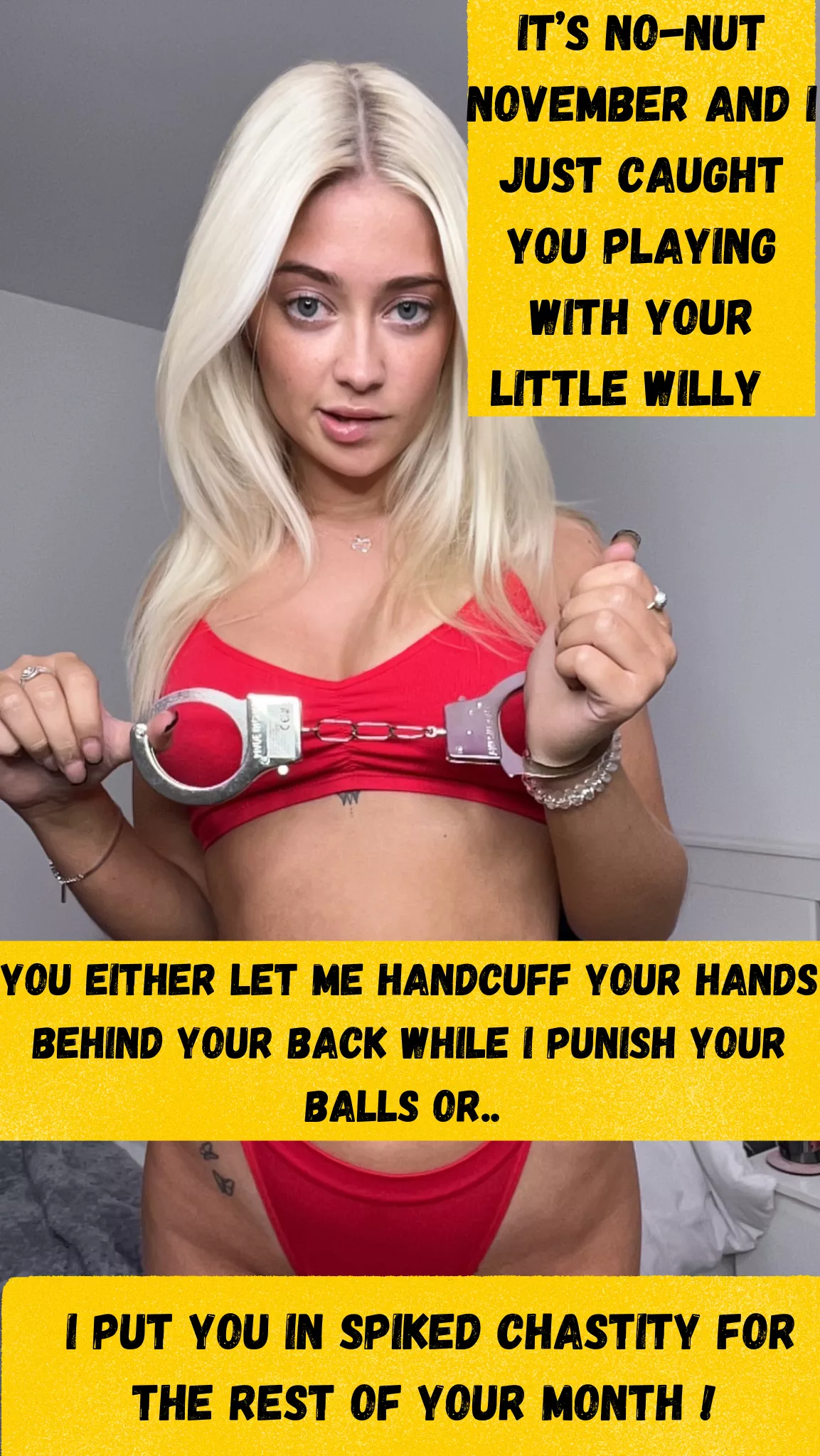 Your choice beta boy! F19