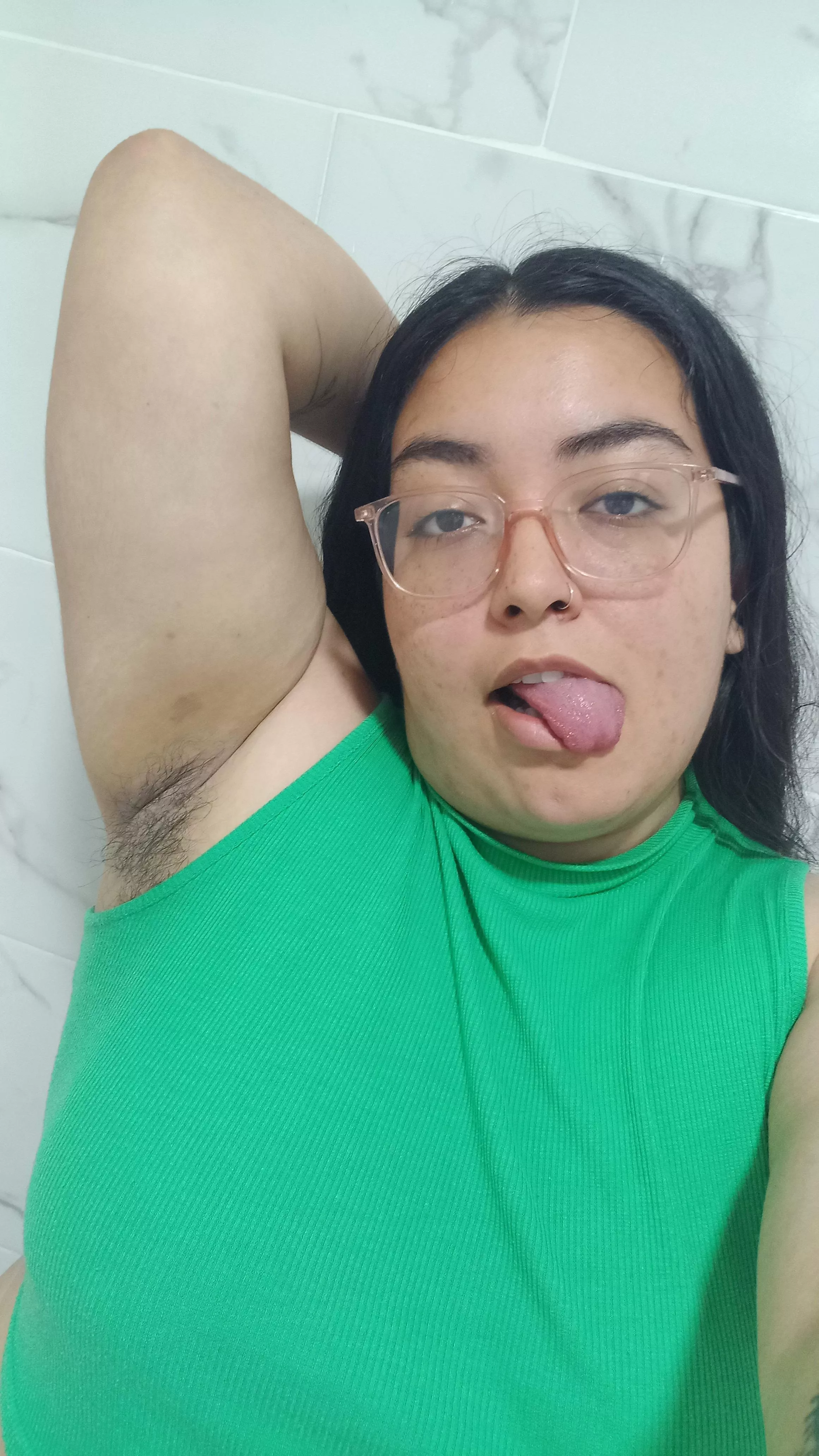 About to take a shower! Do you want to smell my pits after or before I wash them?