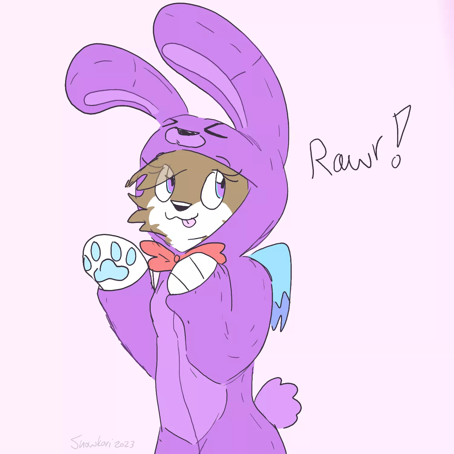 are u scared - art by me